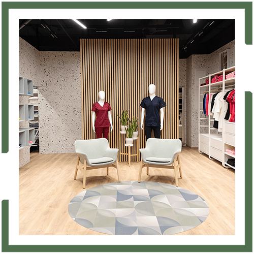 Cute - Interijer i opremanje prodajnog salona u Splitu