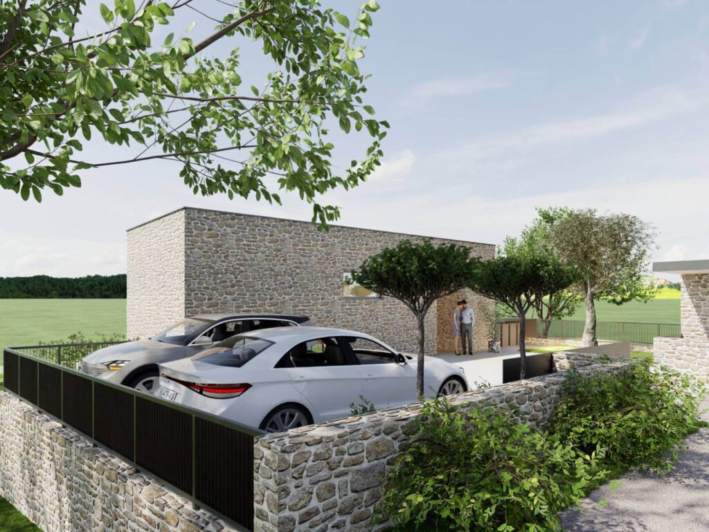 Idejni projekt kuće za odmor